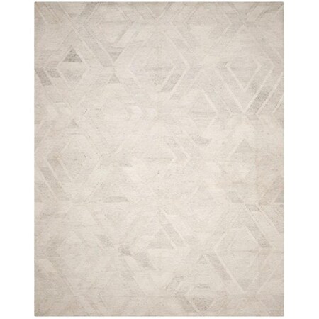 Safavieh Kilim Hand Woven Flat Weave Rectangle Rug- Ivory - Light Grey- 5 x 8 ft. KLM516C-5